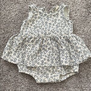 Floral Print Baby Dress